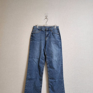 인디고랩 세미와이드 청바지 (새상품) / 미들블루