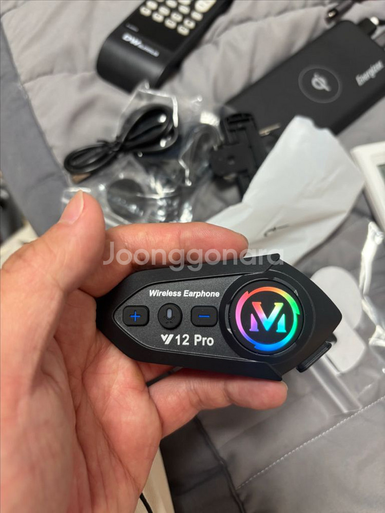 <무료배송 새상품>오토바이 헬멧 블루투스 팜 - 기타--0