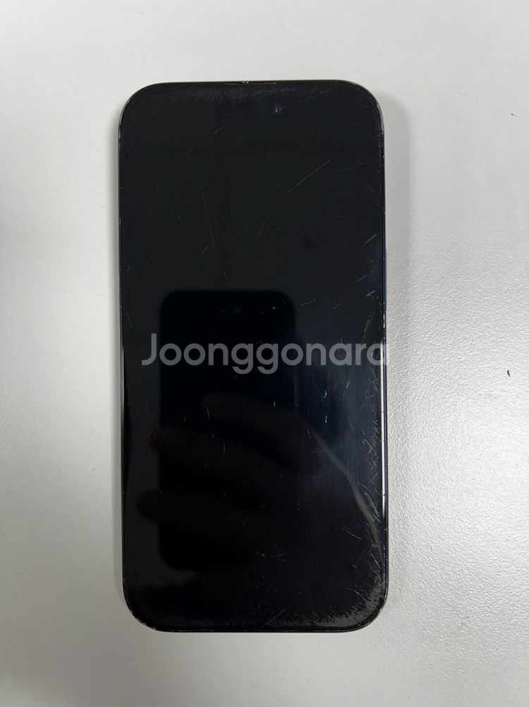 아이폰 15 일반 블랙 128G 자급제 애플케어--4