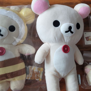 산엑스 리락쿠마 코리락쿠마 인형 세트 꿀벌 악마 띠부