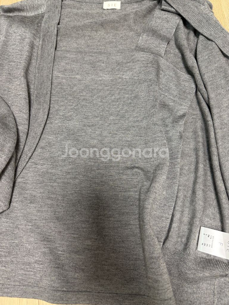 시에 sie 소프티 루즈 가디건 + 아르 소프티 슬리브--2