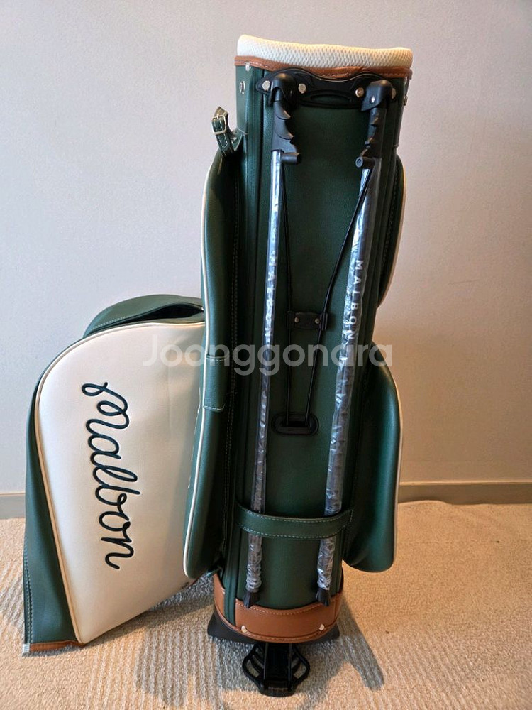 국내당일발송 말본골프백 캐디백 보스턴백 세트 그린--4