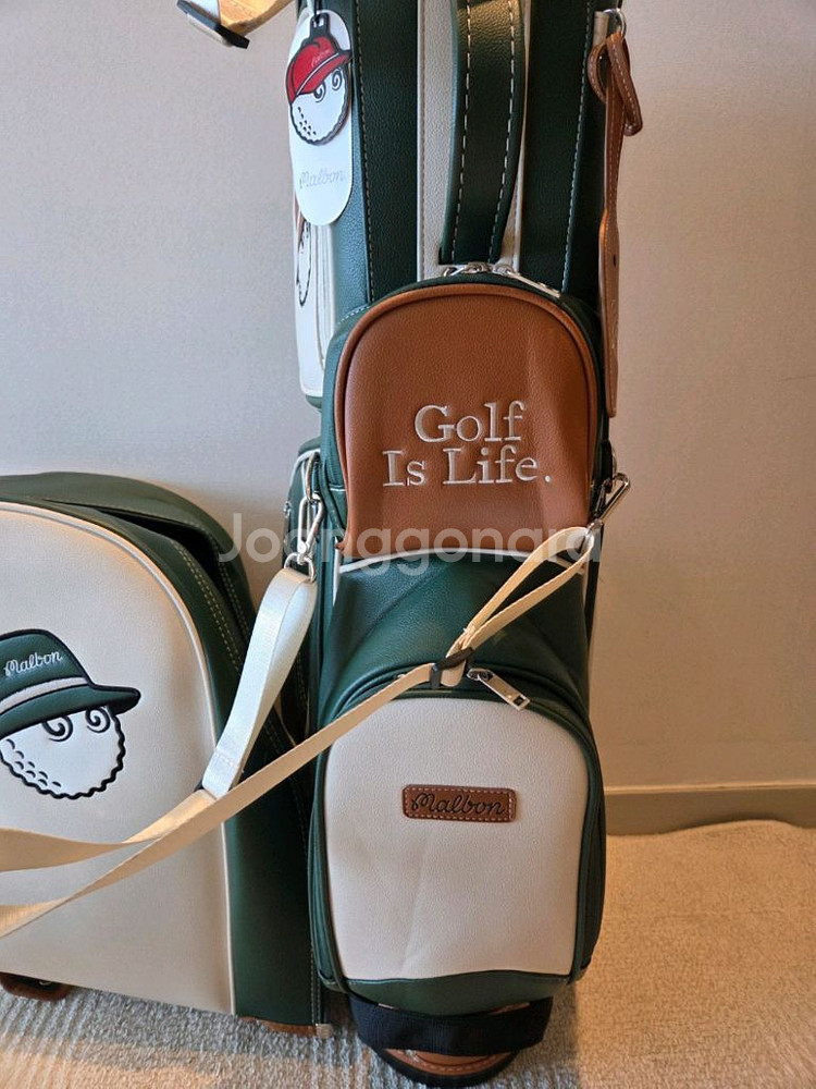 국내당일발송 말본골프백 캐디백 보스턴백 세트 그린--7