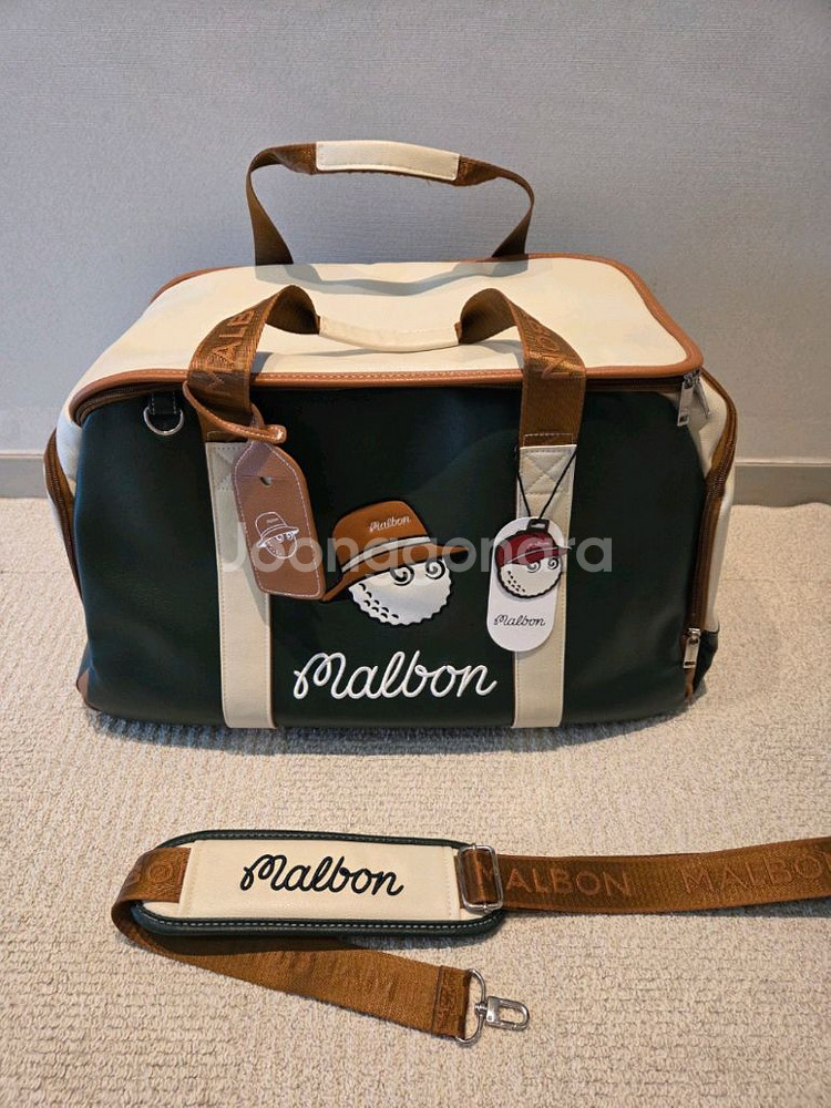 국내당일발송 말본골프백 캐디백 보스턴백 세트 그린--8