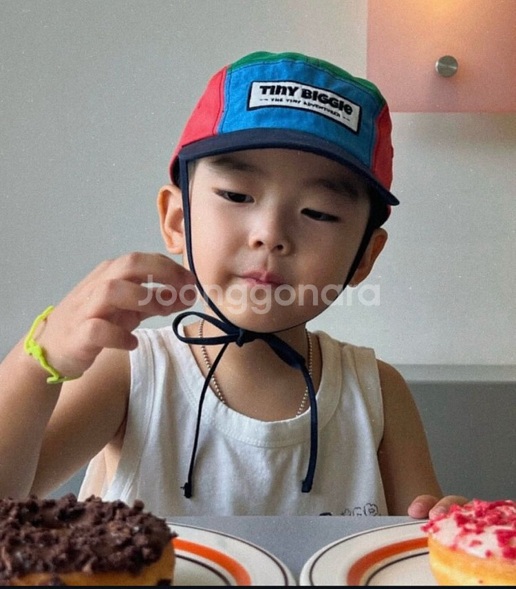 타이니비기 멀티 캠프캡 판매해요(새제품)--0