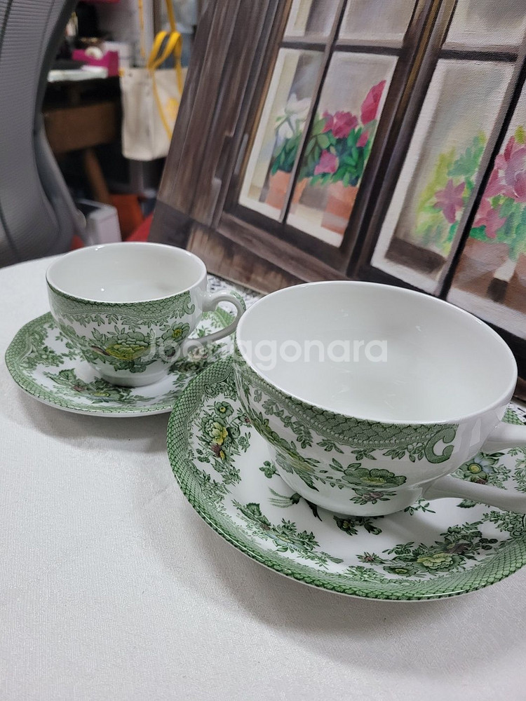 [판매] 영국 unicorn 라떼잔 , 찻잔세트 2종--1