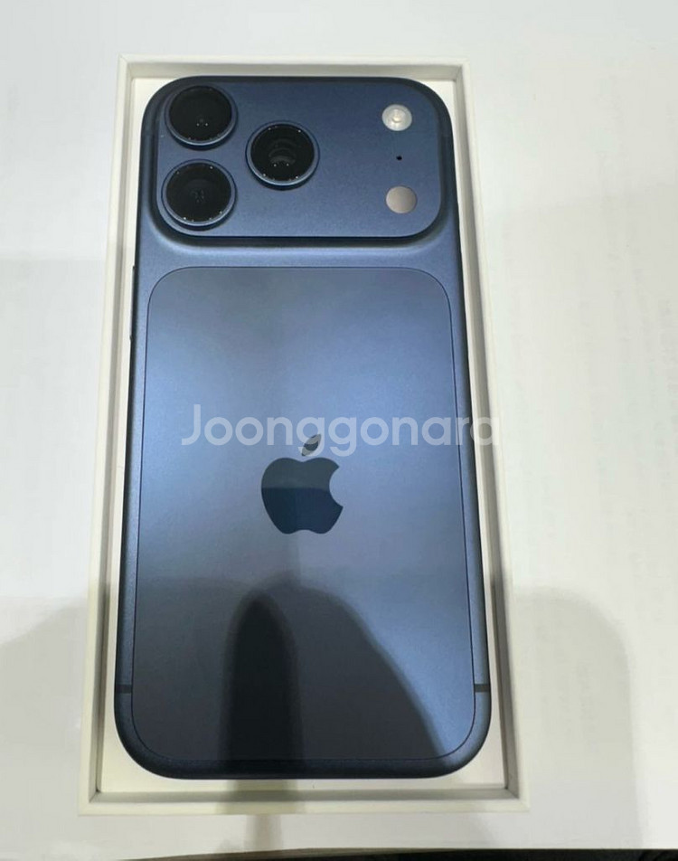 아이폰17프로256GB 딥블루 개봉--0