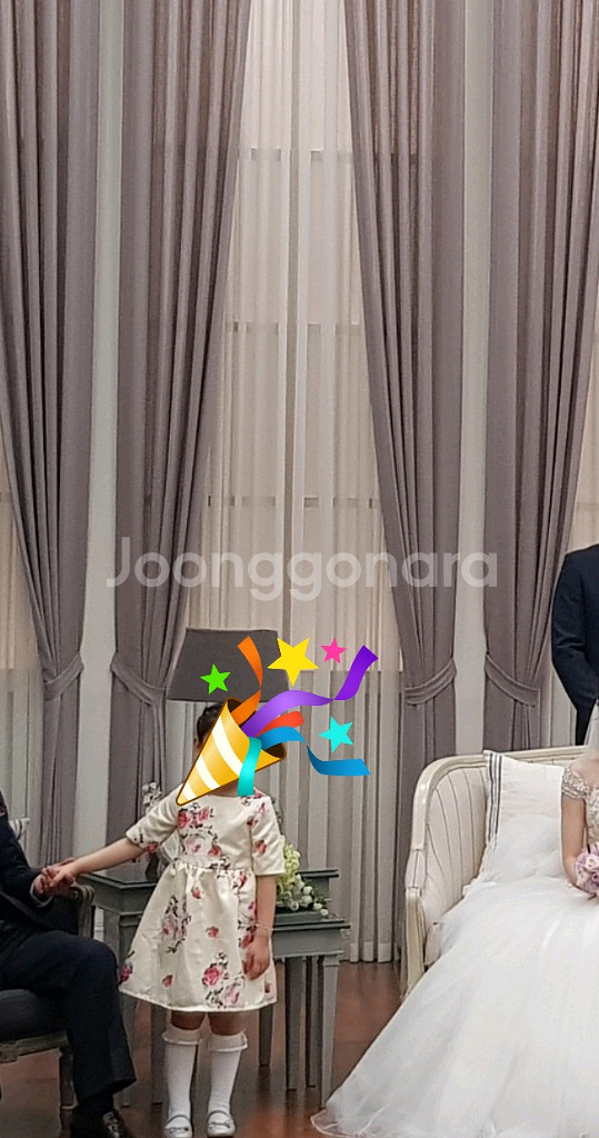 여아 공주 원피스, 결혼식 화동 파티 드레스--1