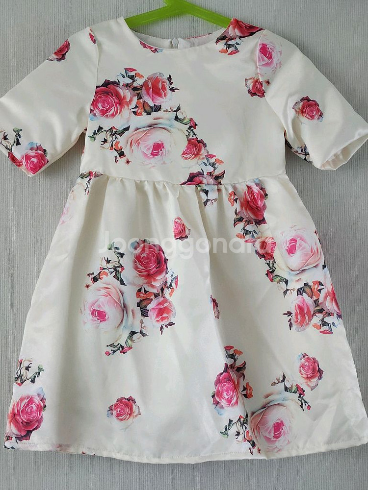 여아 공주 원피스, 결혼식 화동 파티 드레스--0