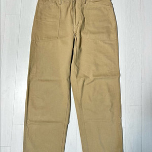 [L] 카키스 크루맨 팬츠 샌드