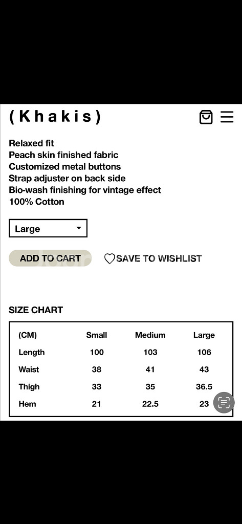 [L] 카키스 크루맨 팬츠 샌드--4