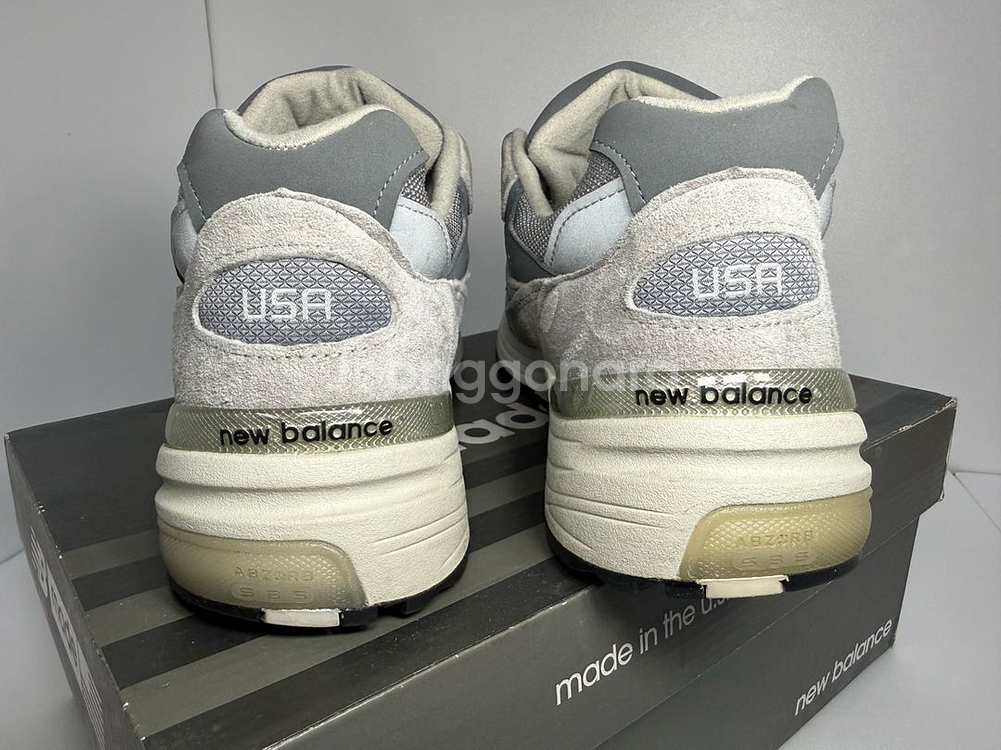 [285] 뉴발란스 992 메이드인 USA 그레이--7