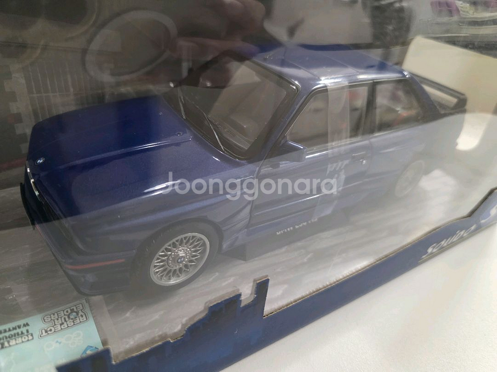 솔리도 BMW E30 M3 1:18 다이캐스트 새제품--3