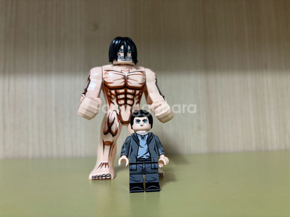 레고 호환 진격의거인 에렌 미니피규어 일괄--0