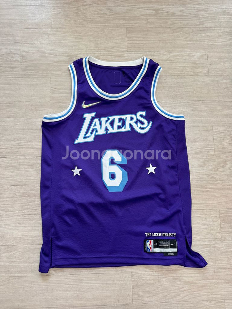 NBA 엘에이 레이커스 르브론 시티 에디션 L--0