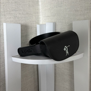 LPGA 엘피지에이 여성용 벨트 블랙 추가구성 볼파우치