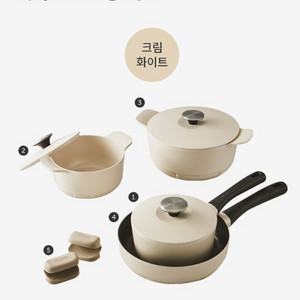 락앤락 웨이브 IH 냄비 5종 세트 박스 미개봉 새상품