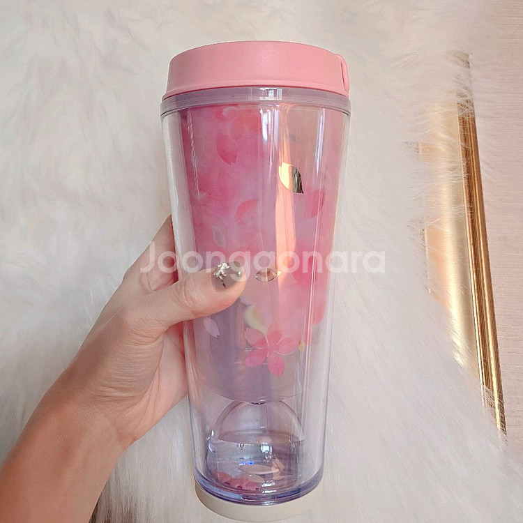 스타벅스 15 사쿠라 워터볼 텀블러--0