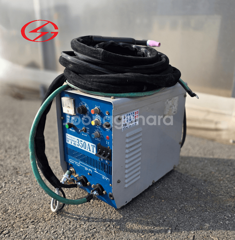 중고용접기 국산 영테크 인버터 알곤용접기 350AT--0