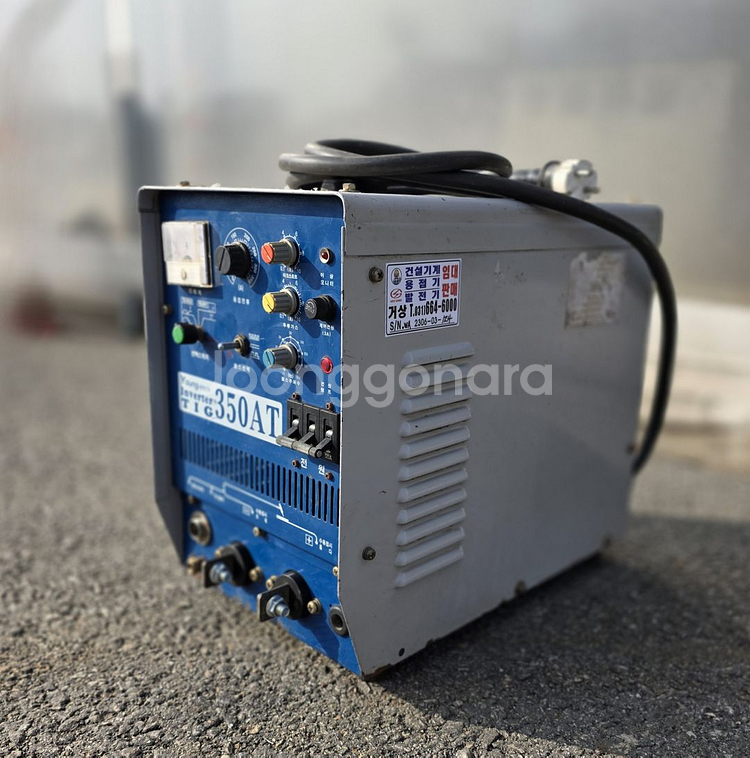 중고용접기 국산 영테크 인버터 알곤용접기 350AT--4