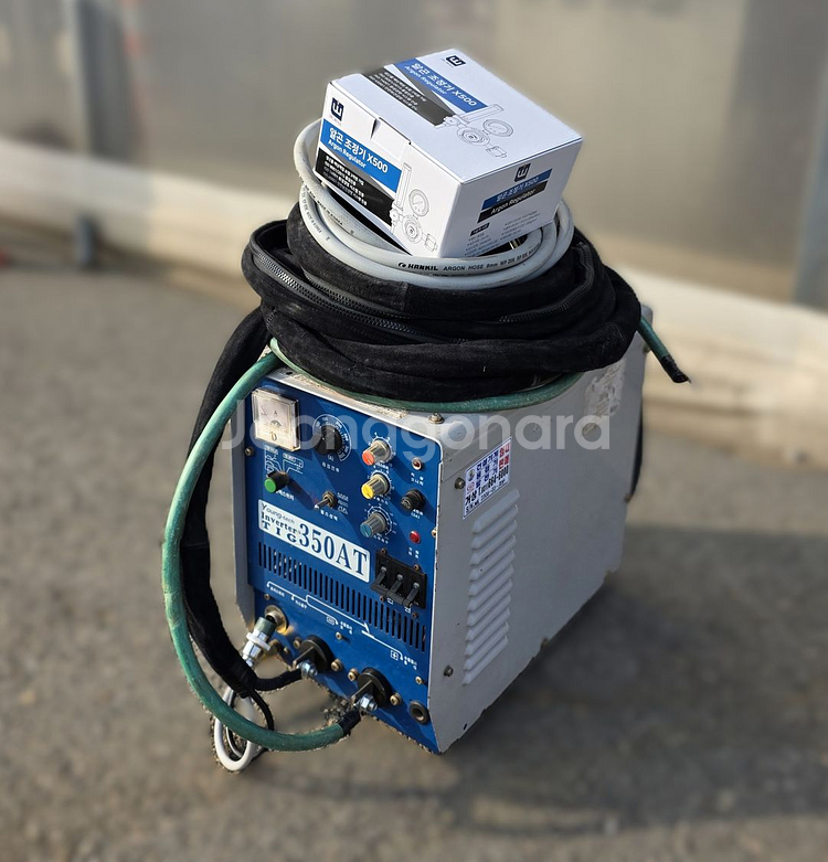 중고용접기 국산 영테크 인버터 알곤용접기 350AT--5