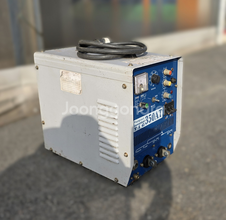 중고용접기 국산 영테크 인버터 알곤용접기 350AT--1