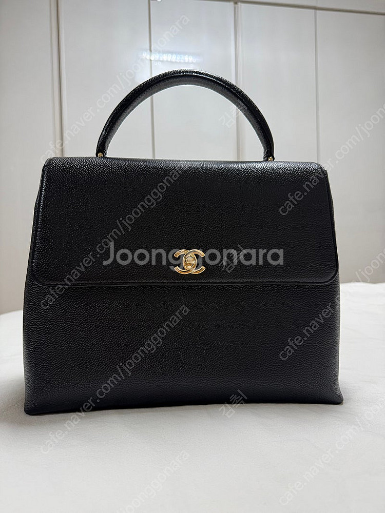 샤넬 캐비어 켈리백 탑핸들 빈티지--0