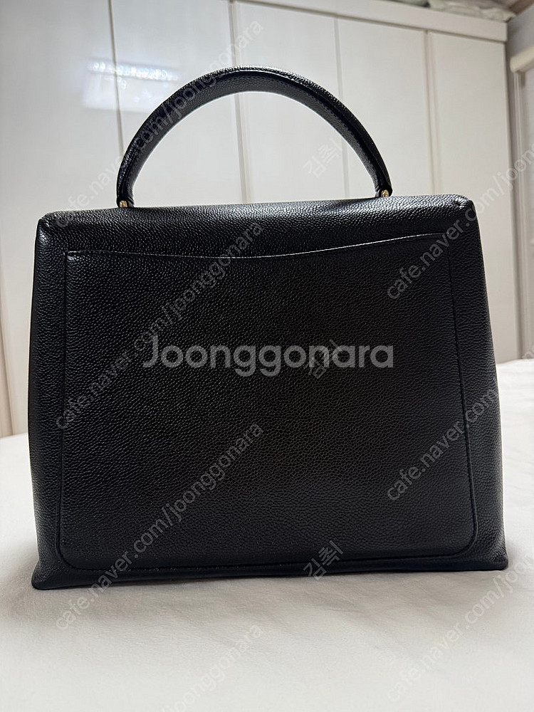 샤넬 캐비어 켈리백 탑핸들 빈티지--1