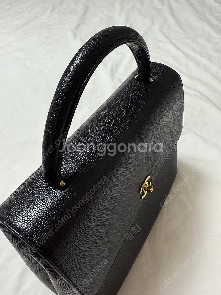 샤넬 캐비어 켈리백 탑핸들 빈티지--6