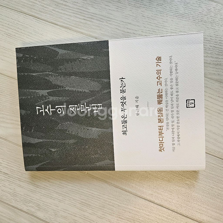 고수의 질문법 책--0