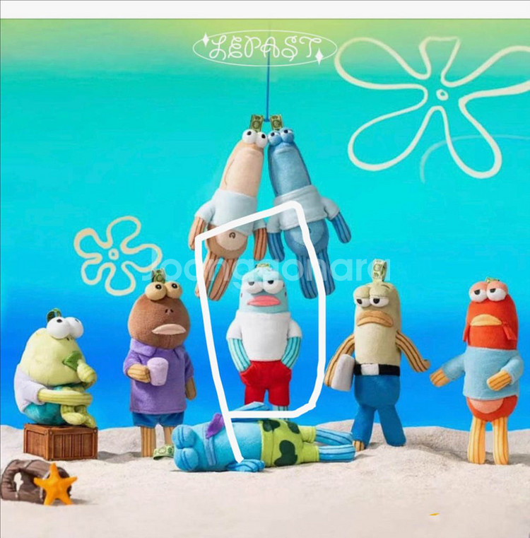 팝마트비키니시티 쿨한물고기 키링--0