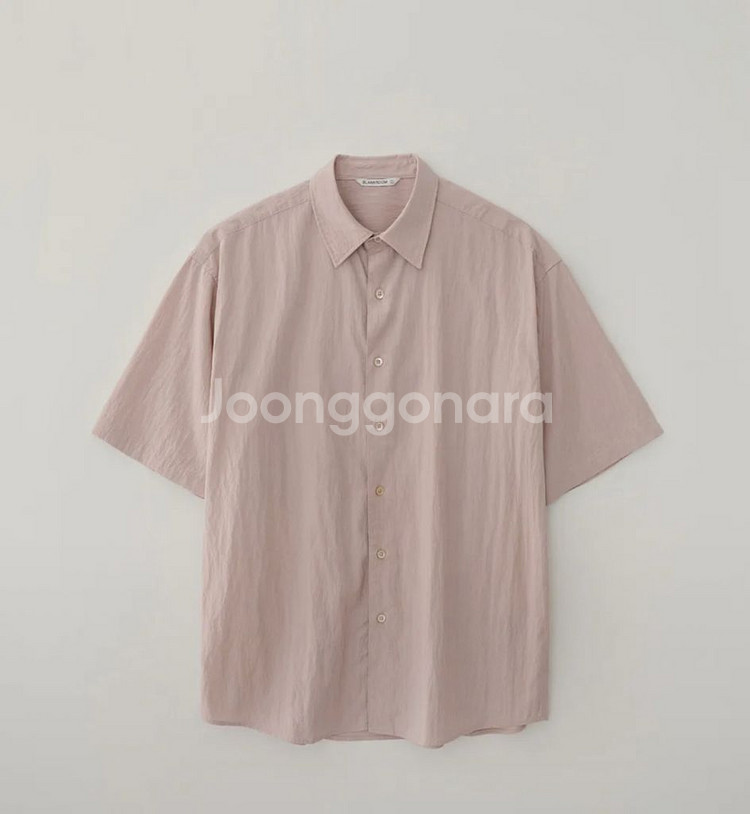 블랭크룸 브리지 하프셔츠 1사이즈--0