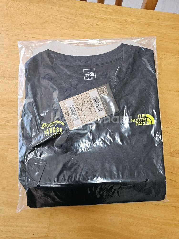 장수 트레일러닝 기념 티셔츠, 노스페이스 기능성 반팔티--2