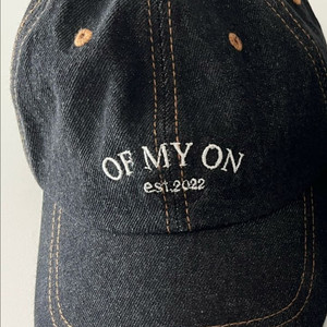 오브마이온 데님볼캡 m(2)사이즈 진청
