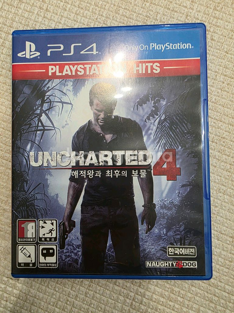 ps4 언차티드4 해적왕과 최후의 보물 S급--0