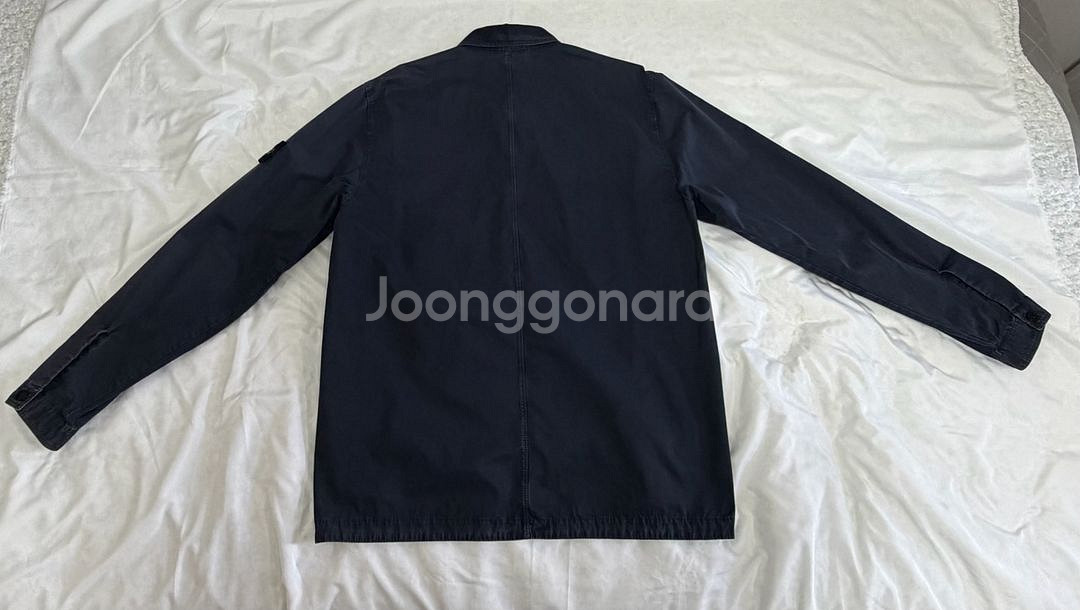 [L] 스톤 아일랜드 올드이펙트 오버 셔츠--1