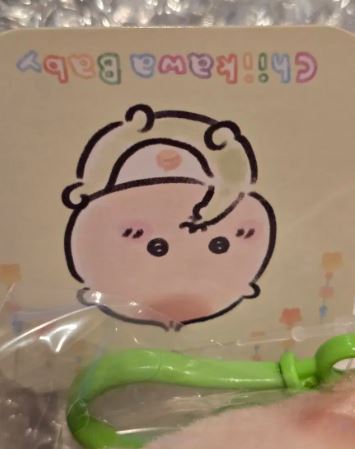 현물)베이비 치이카와 랏코,우사기,하치와레,쿠리만주키링--2