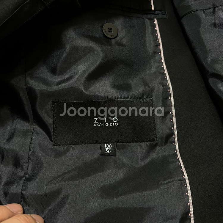 지오송지오 남성 싱글 정장 자켓 L/100--4