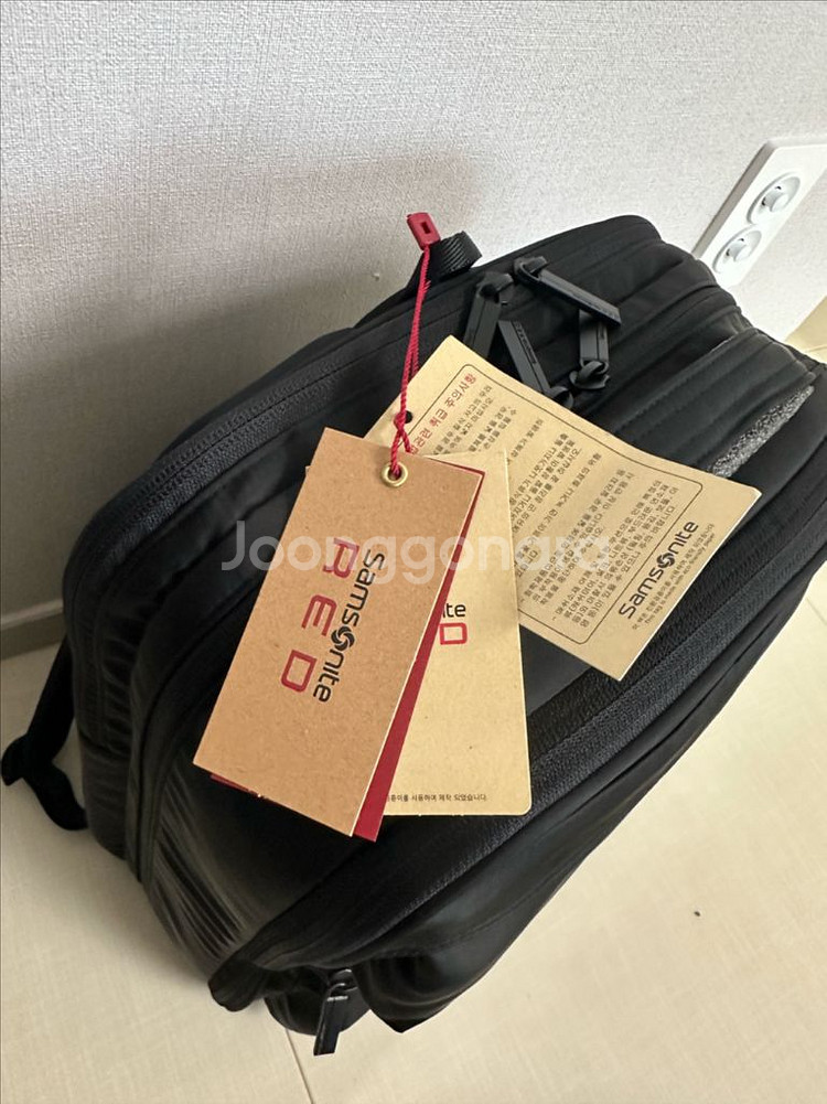 쌤소나이트 레드 신상 백팩 리안2 미사용 택달린 새상품--2
