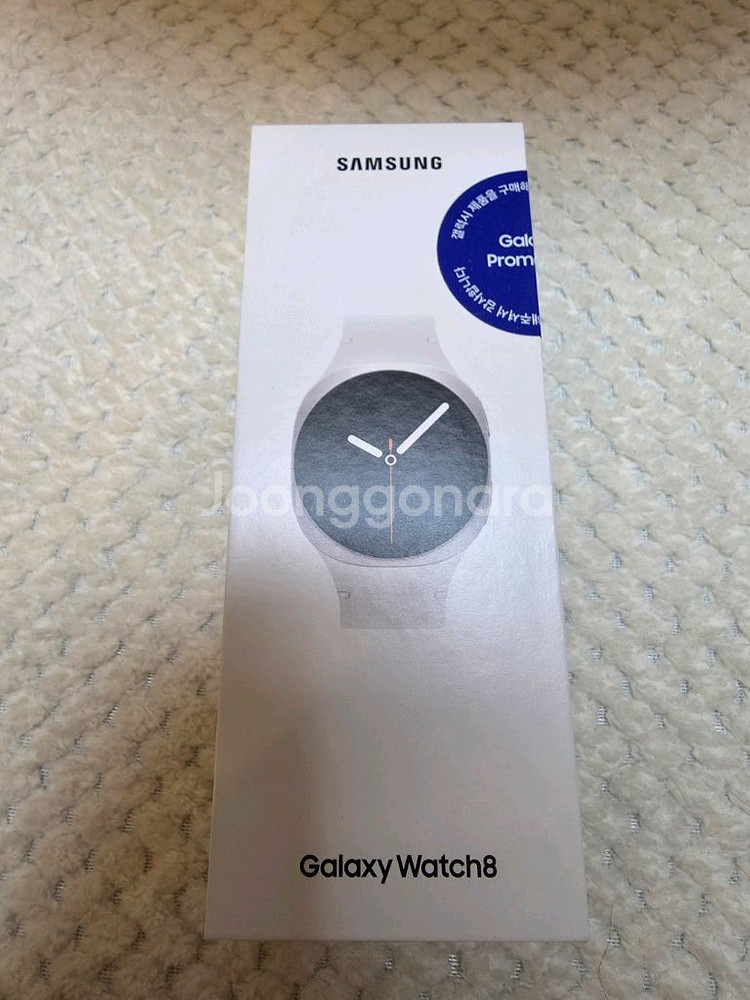 갤럭시 워치8 40mm 실버 블루투스 자급제 (새상품)--0