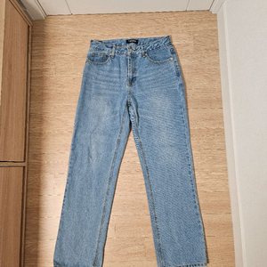 [ M ] 토피 와이드 데님 팬츠 청바지 ( LIGHT