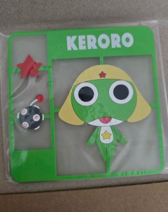 현물)개구리 중사 케로로 클리어 러버 코스터 풀셋 이미지