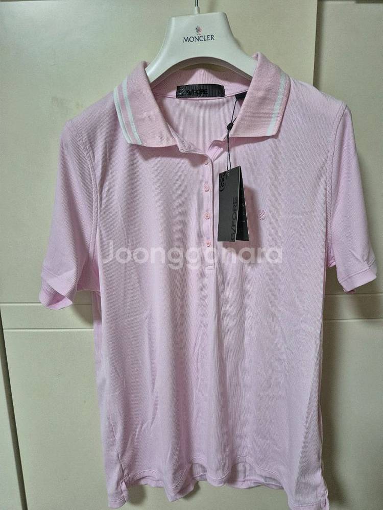 새상품 정품 지포어 골프 반팔티 블러쉬 색상 L--2