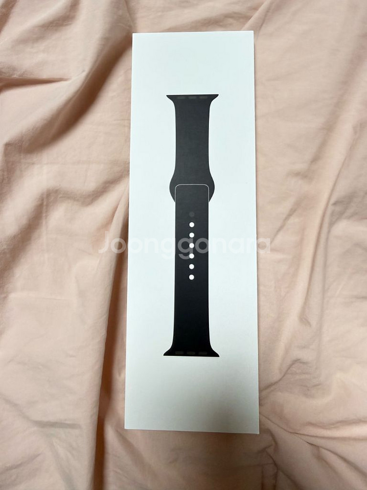애플워치 스포츠밴드 46mm m/l 팝니다 s급(택포)--0
