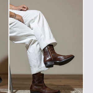 addict clothes 지퍼 부츠