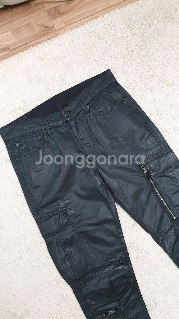 [남성28] 정품 폴로 랄프로렌 레더바지 카고바지 무배--2