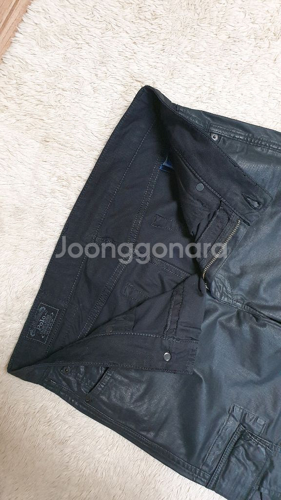 [남성28] 정품 폴로 랄프로렌 레더바지 카고바지 무배--6