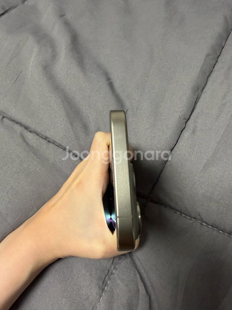 아이폰15프로 128GB 내추럴 티타늄--5