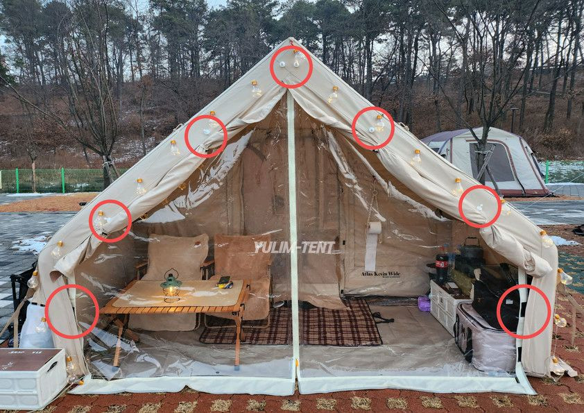 아틀라스 캐빈와이드 에어텐트 이미지