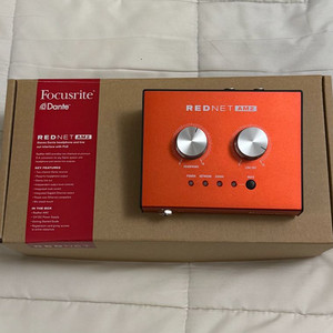 포커스라이트 레드넷 focusrite am2